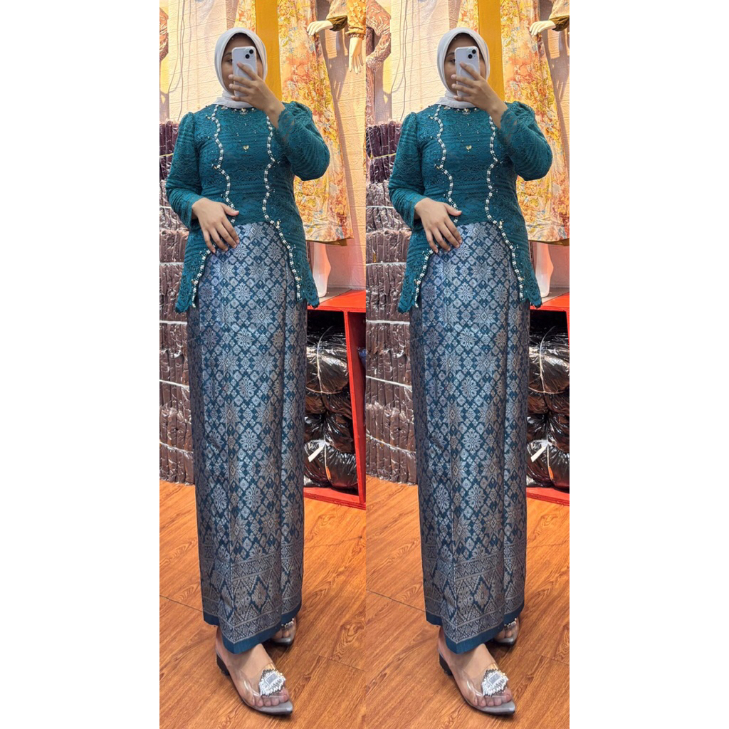 STELAN BROKAT SONGKET | KEBAYA SONGKET MEDAN MURAH | KEBAYA MEDAN | KEBAYA BRUKAT MEDAN