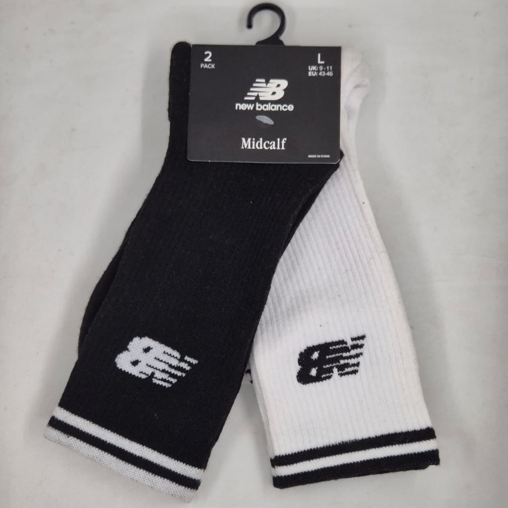 KAOS KAKI NB PERFOMANCE CREW SOCK MIDCALF MEN'S ORIGINAL KAOS KAKI SPORT PRIA