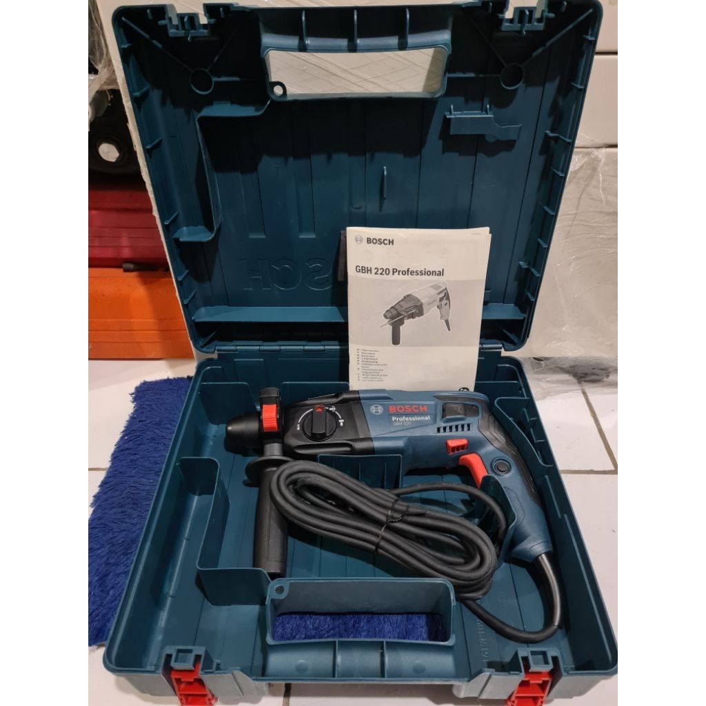 Mesin Bor Rotary Hammer Drill BOSCH GBH 220