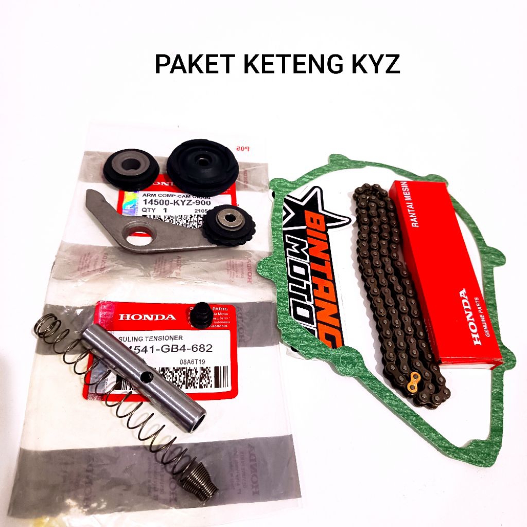 PAKET KETENG KYZ + PAKING SUPRA X 125 HELM IN BLADE NEW 125 FI SUPRA X 125 FI 2014