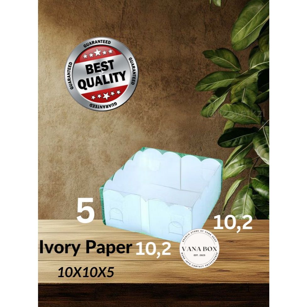 

BOX MIKA PUTIH - KOTAK SNACK - DUS PUDING 10x10x5 (ISI : 10 PCS)