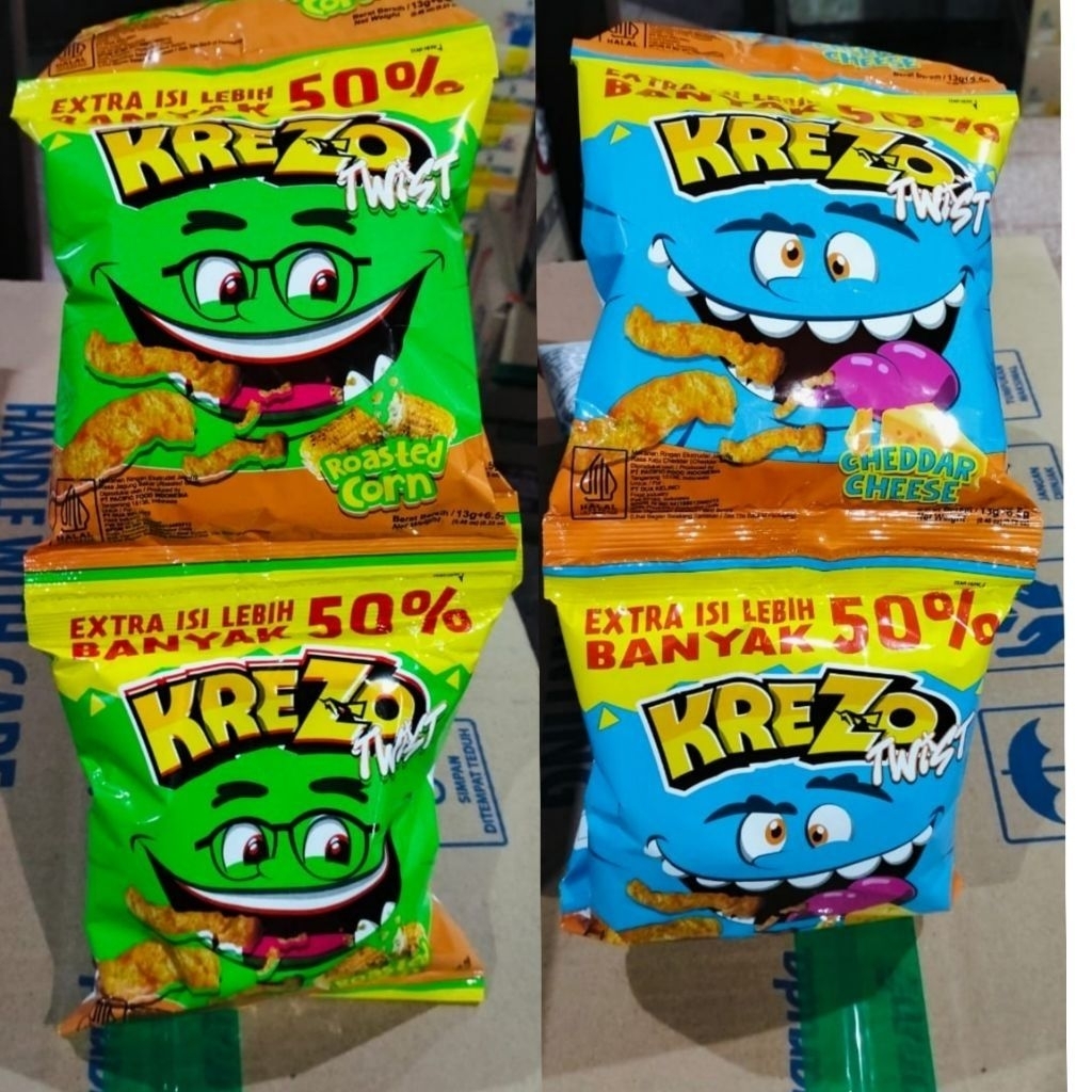 

krezo twist dua kelinci snack(satuan)