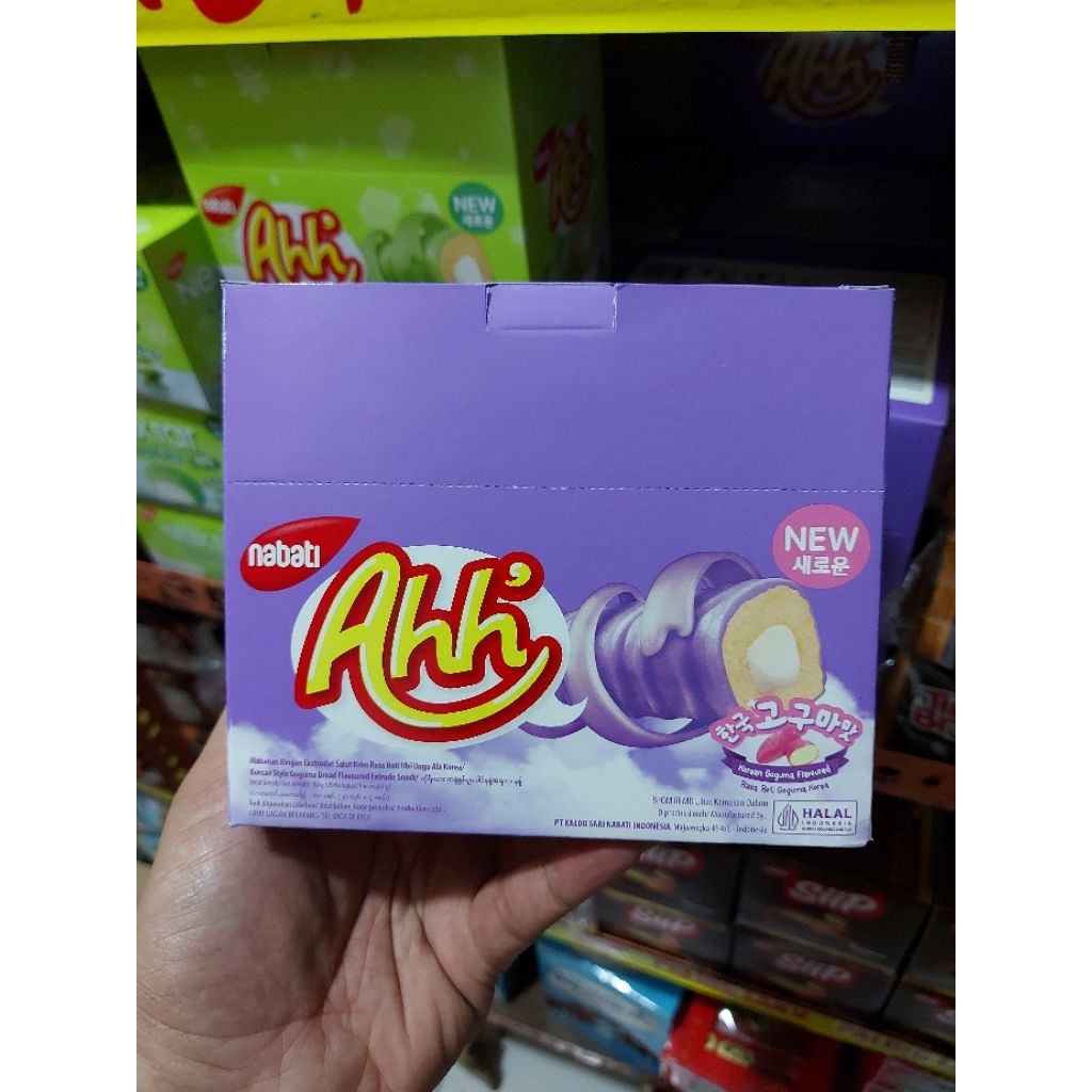 

NABATI AHH COKELAT / KEJU / COCOPAN / KORENA GOGUMA 500an / ISI 20 PCS