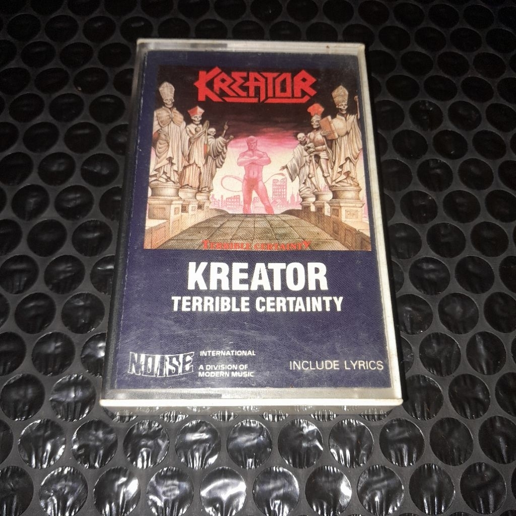 kaset kreator terrible certainty import