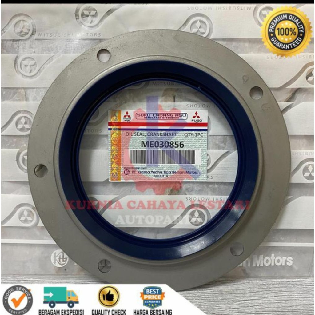 oil seal crankshaft seal kruk as belakang 6D16 6D15 ps190 original