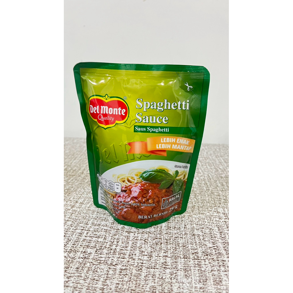 

DEL MONTE SPAGHETI SAUCE 250gr