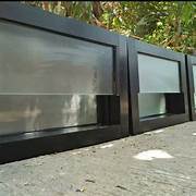 Garias Jendela Boven Aluminium Kaca Zig Zag ZigZag (TxP)