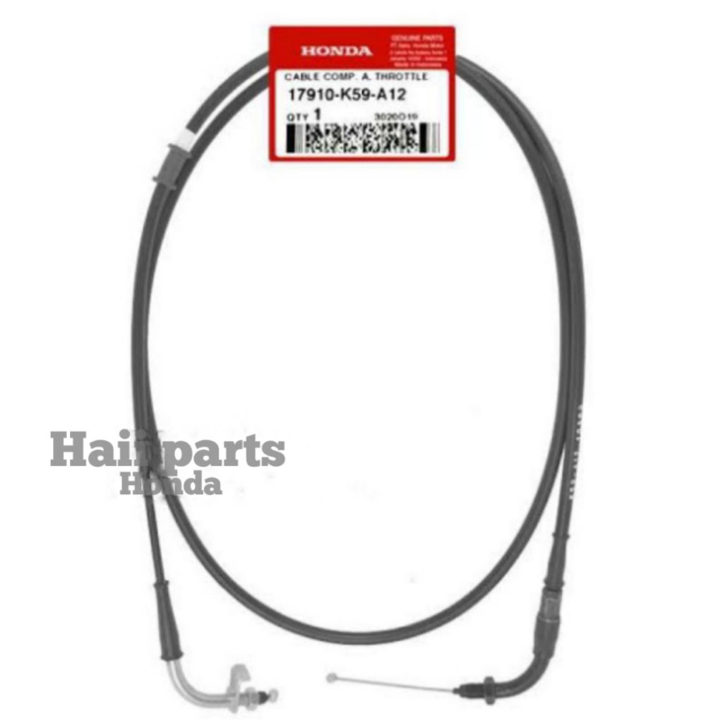 Kabel gas A Vario 125 ESP Vario 150 ESP Original AHM 17910K59A12