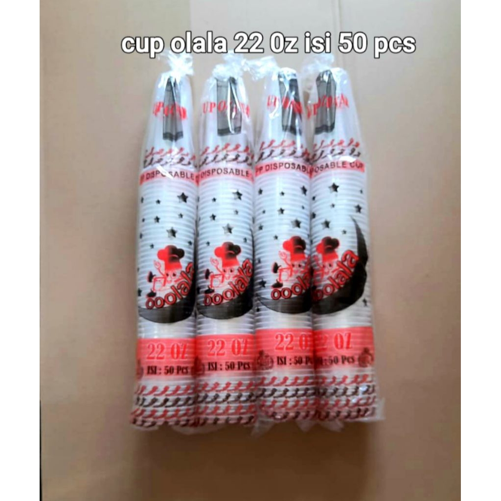 gelas plastik 22 oz/gelas plastik 18 oz