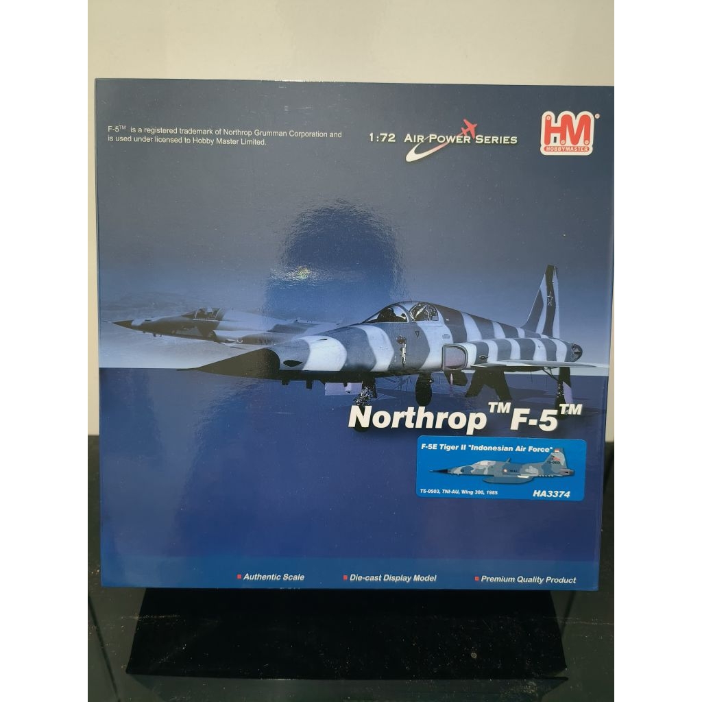Diecast Northrop F-5E Tiger II TS-0503 TNI AU Hobby Master 1:72