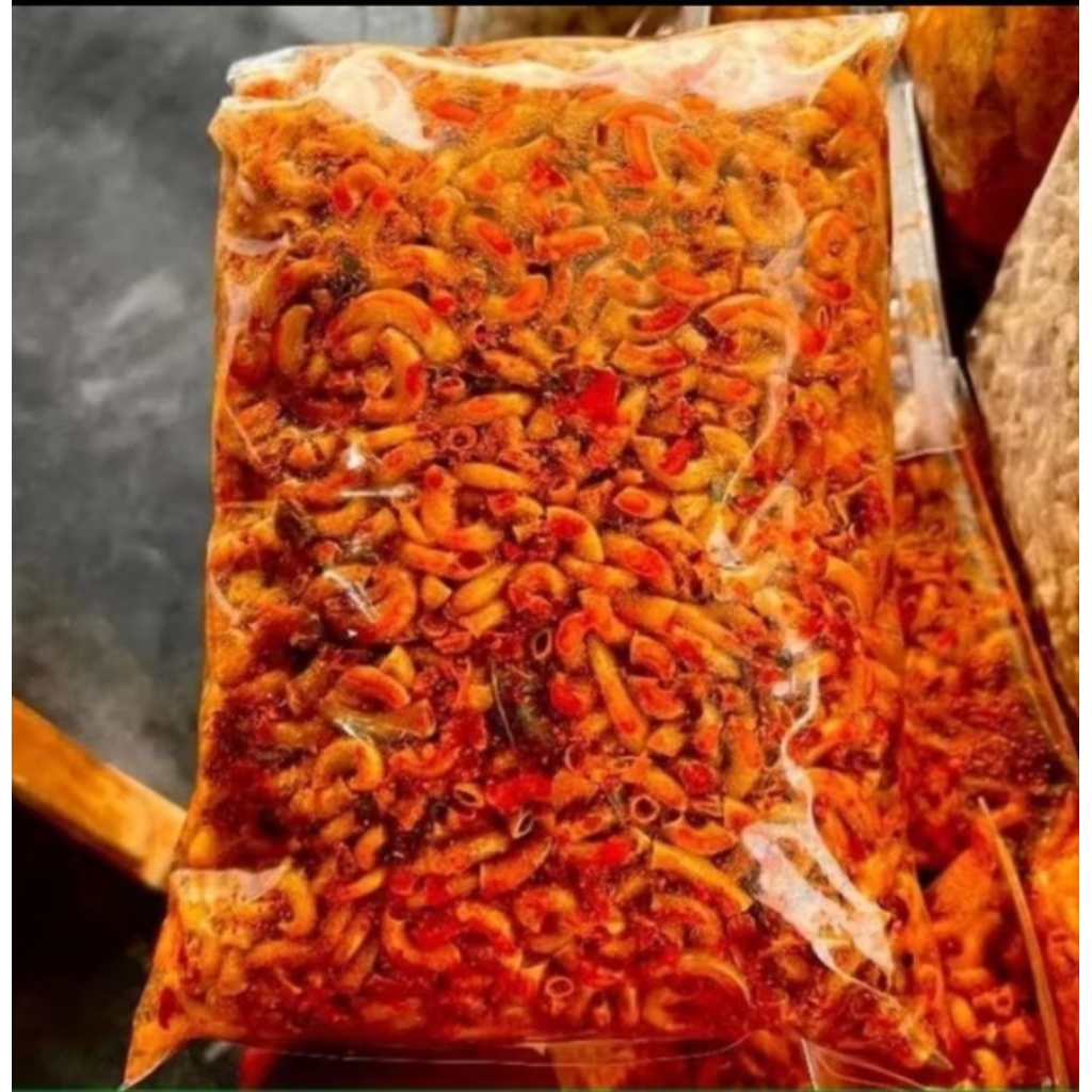 

makaraoni pedes daun jeruk