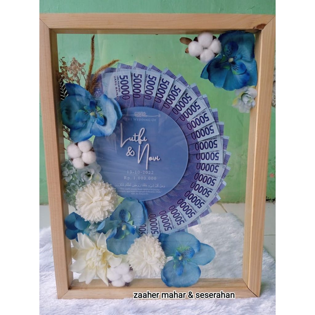 mahar akrilik - mahar rustik - mahar mewah - mahar pernikahan