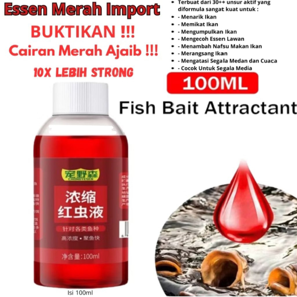 cairan pakan umpan pakan ikan essen esen pemikat ikan cair