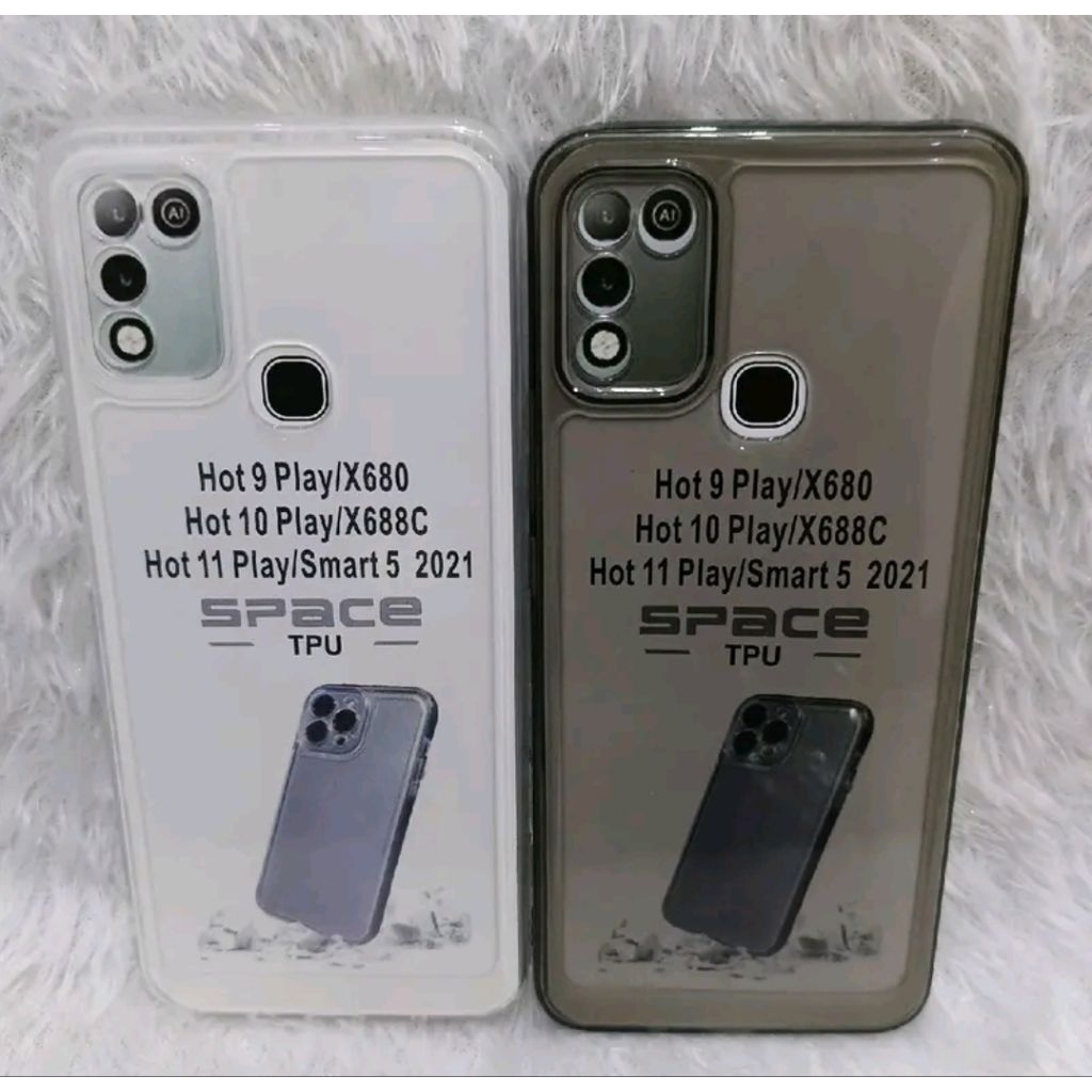 Softcase Casing Infinix Hot 10 Play Hot 11 Play Hot 9 Play Silikon Bening Terasparan