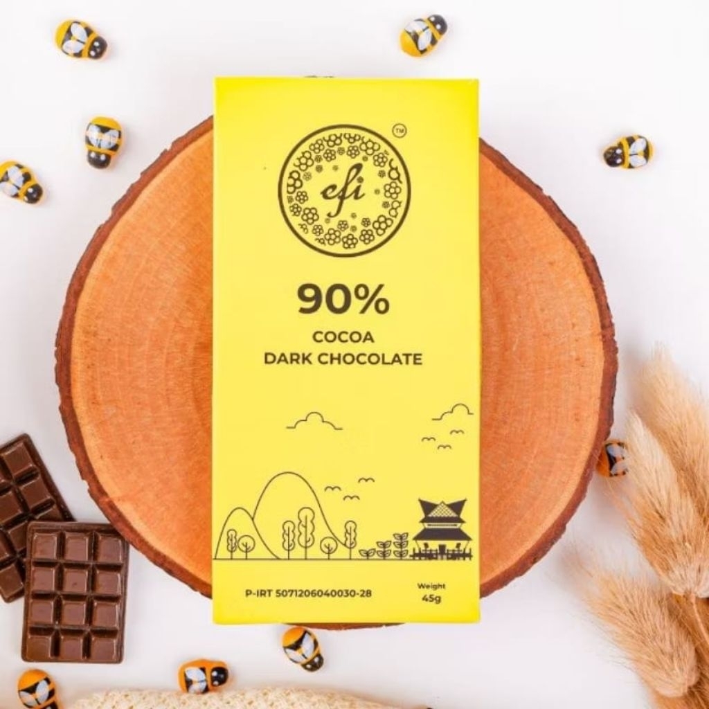 

Dark Chocolate 90% - Efi Propolis - Kebun Efi