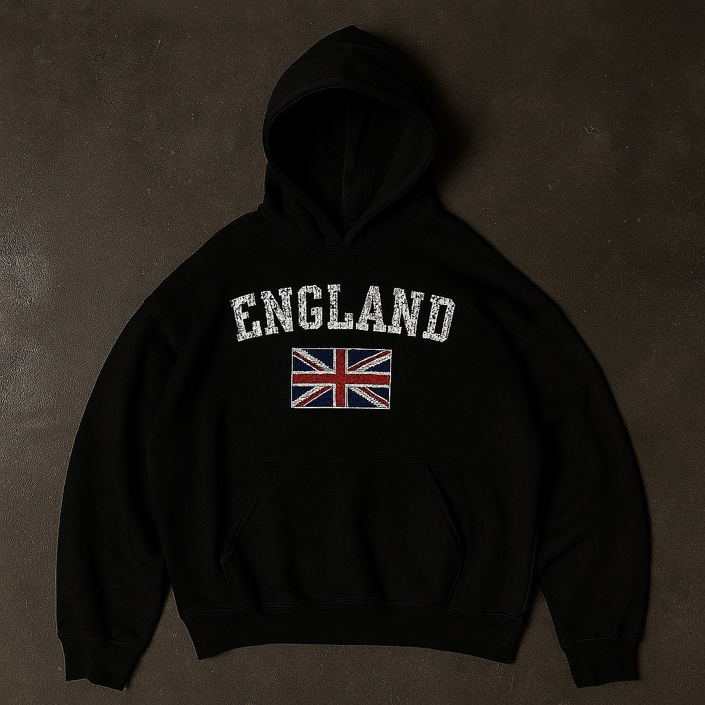 JUGLER | HOODIE BOXY OVERSIZE ENGLAND