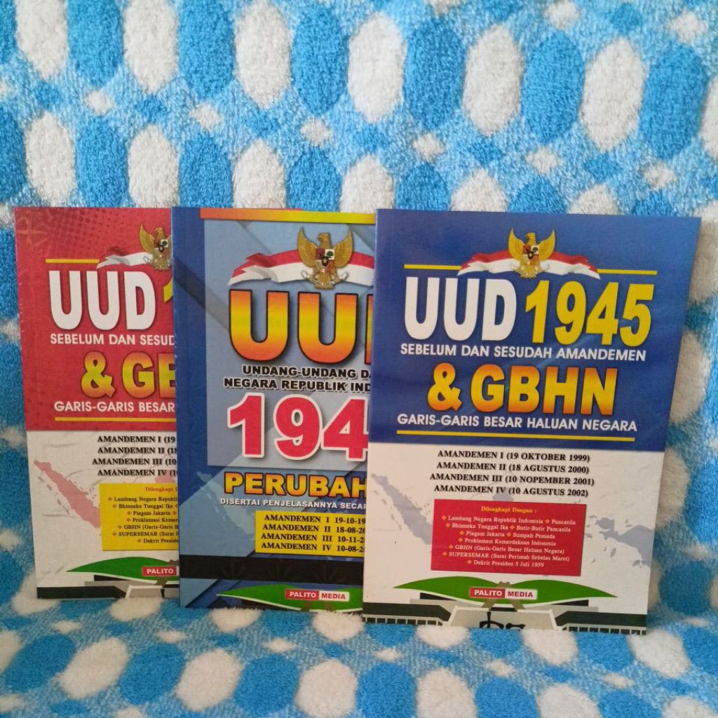 UUD 1945 sebelum dan sesudah amandemen dan GBHN/A5