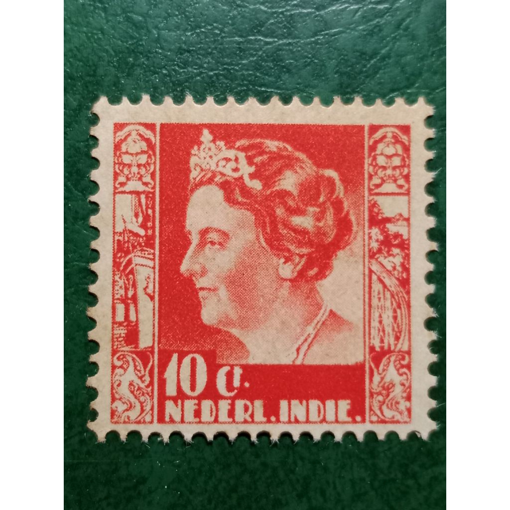 

Prangko Ned 10 cent Ratu Wilhelmina - Kreisler tahun 1934-1937