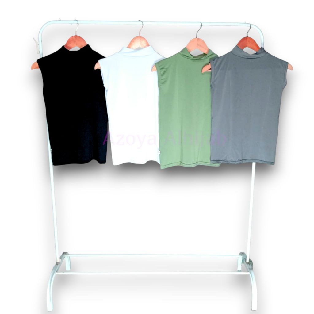 Inner Manset Tanpa Lengan - Manset Baju Tanpa Lengan - Manset Lekbong Wanita Premium Azoya