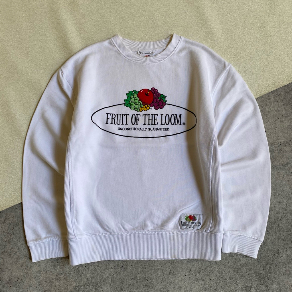 CREWNECK ZARA x FRUIT OF THE LOOM