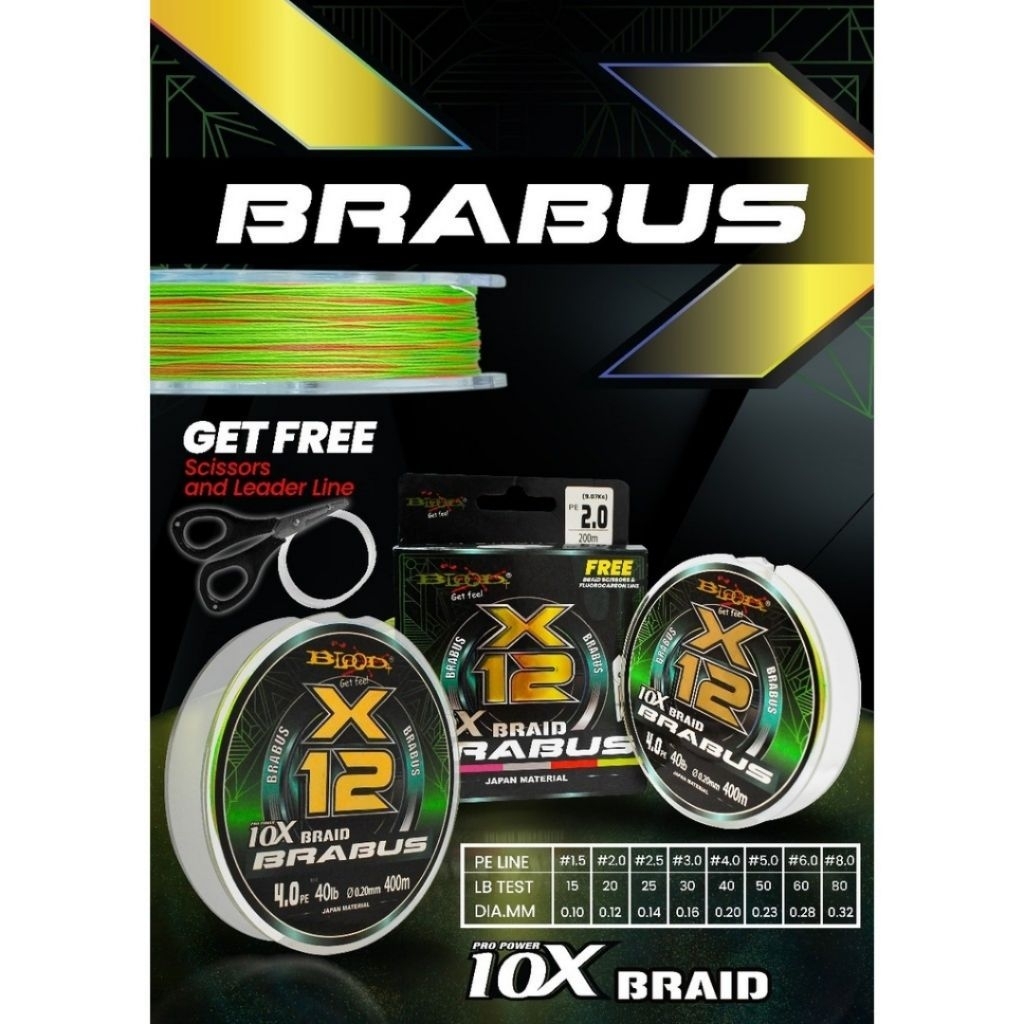 SENAR BLOOD BRABUS PE X12