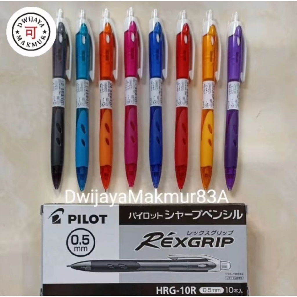 

Pensil Mekanik Pilot Rexgrip 0,5mm Semua Warna Ready Stok - Ecer / Satuan