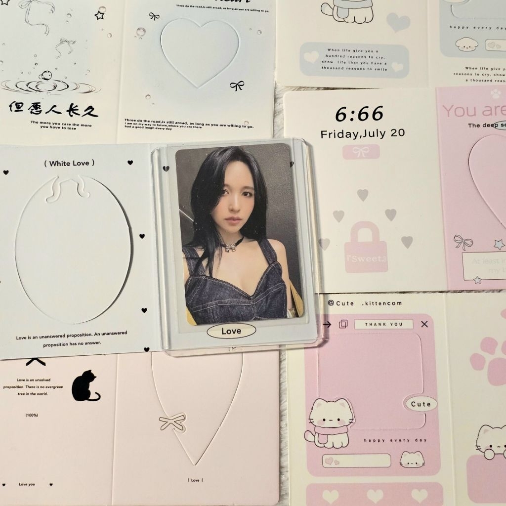 

Kertas Packing Photocard ala Sellchin