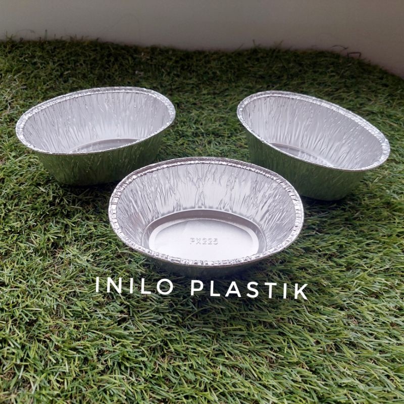 [1pack] Alumunium Foil Cup PX225 / Aluminium Foil Oval PX 225