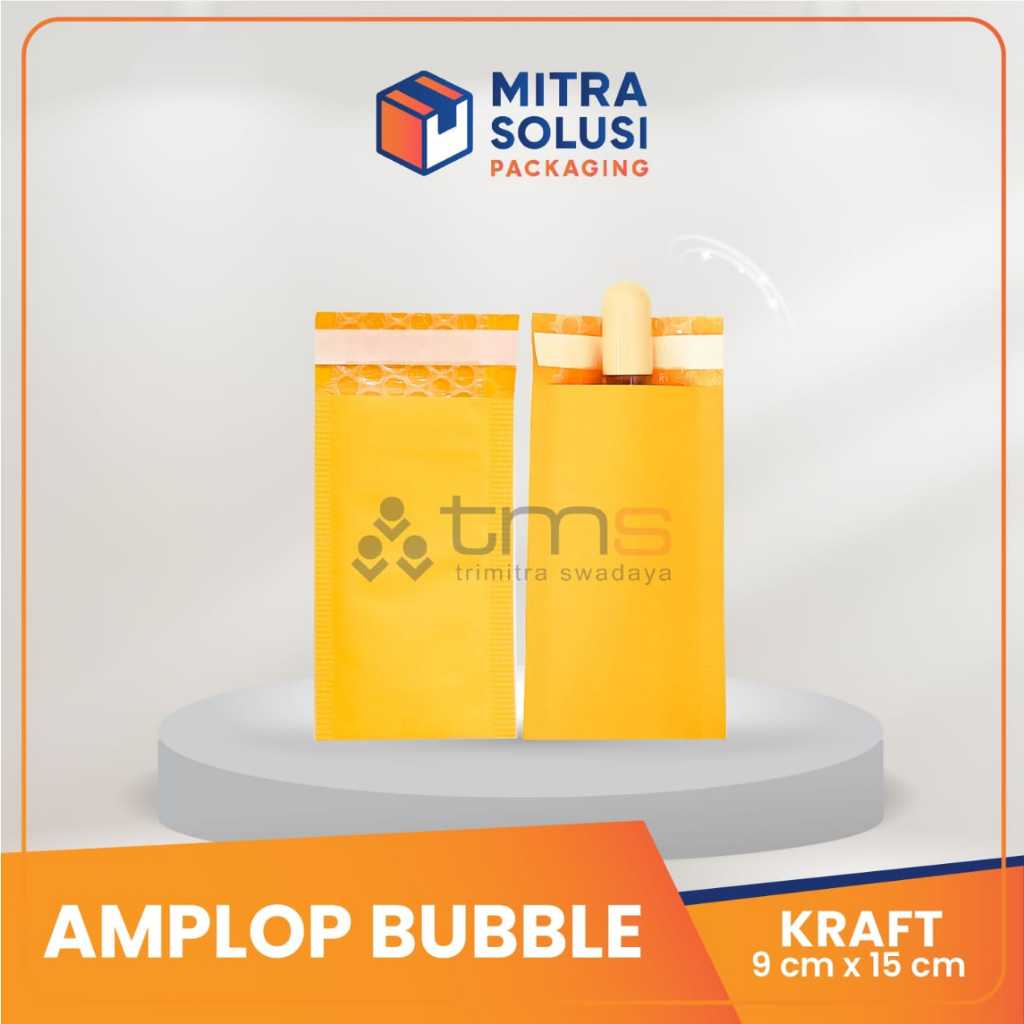 

AMPLOP KRAFT / BUBBLE 9cm x 15 cm