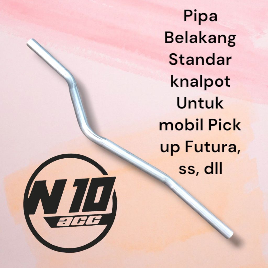Pipa Knalpot Standar untuk Mobil carry Futura, colt t120 ss, dari tabung standar kebelakang