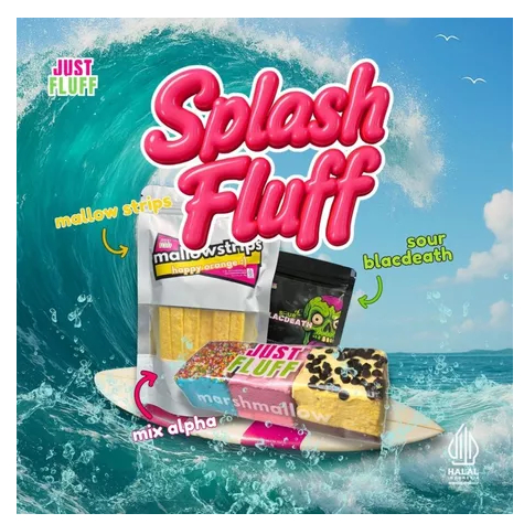 

[BUY 2 GET 1] MARSHMALLOW + SOUR BLACK DEATH JUSTFLUFF [HALAL]