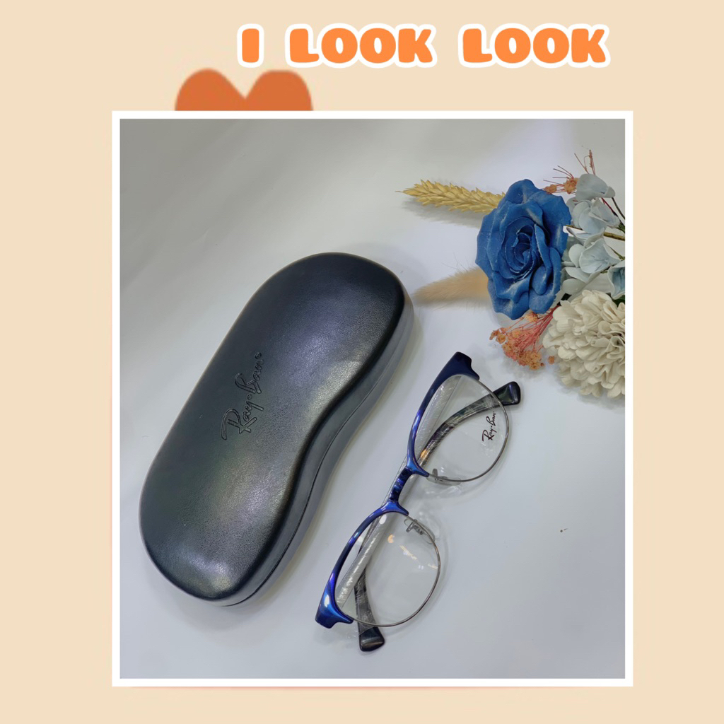 Frame Rayban Original RB 6317 2863 Titanium Blueray Photocromic