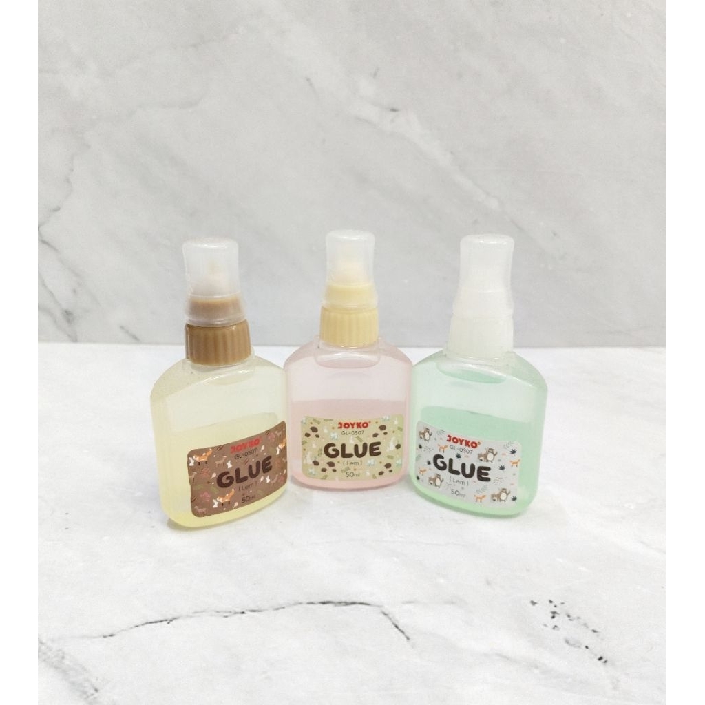 

LEM KERTAS CAIR JOYKO 50 ML / LEM LIQUID JOYKO / LEM KERTAS - JOYKO