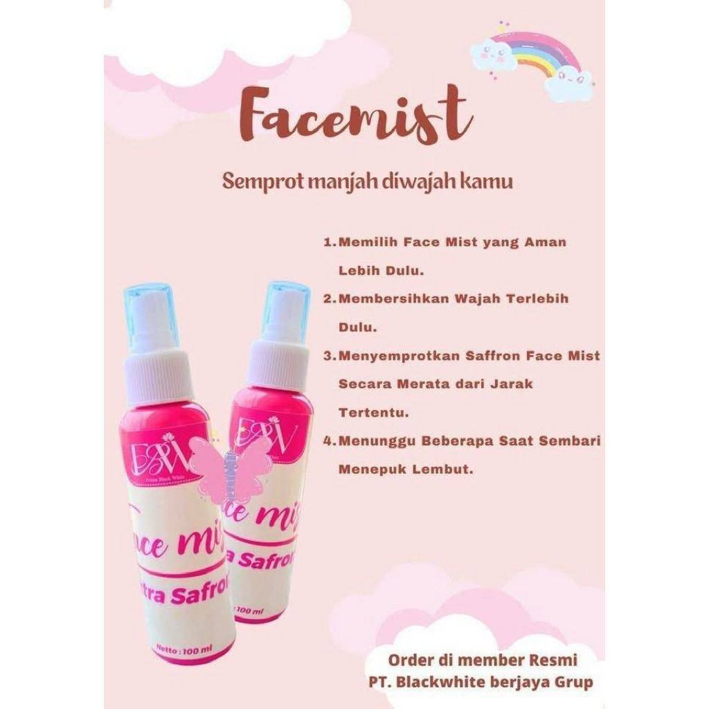 FaceMist FBW GLOWING
