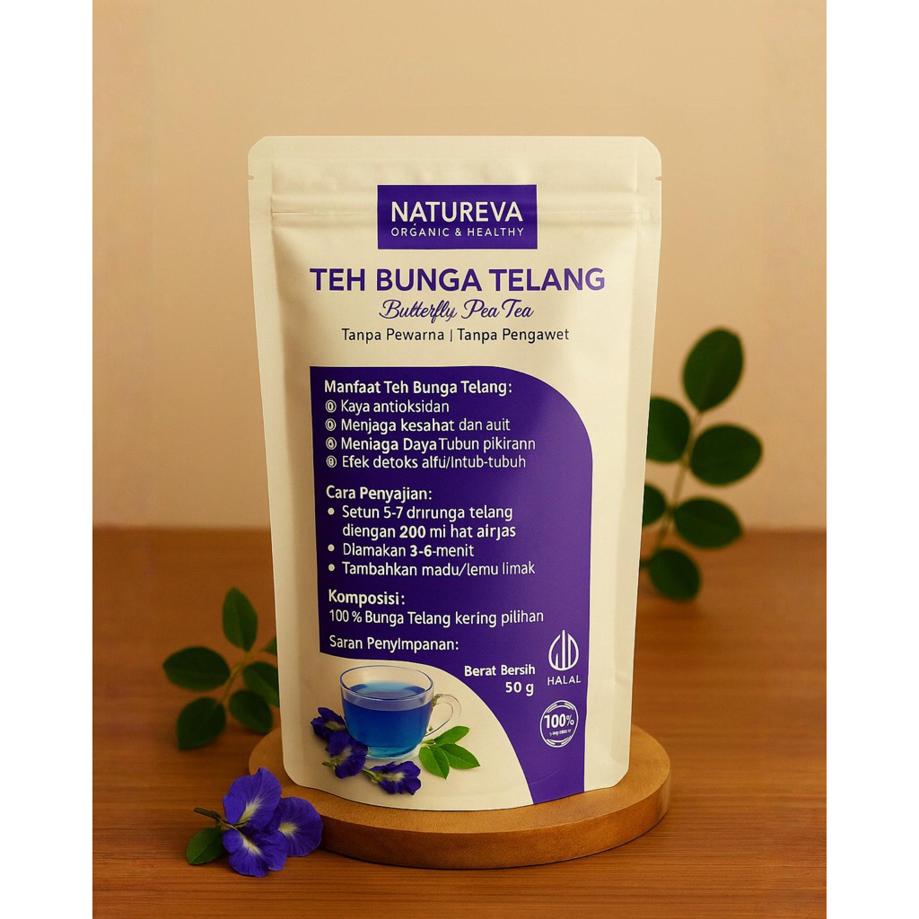 

Teh Bunga Telang By Natureva Indonesia
