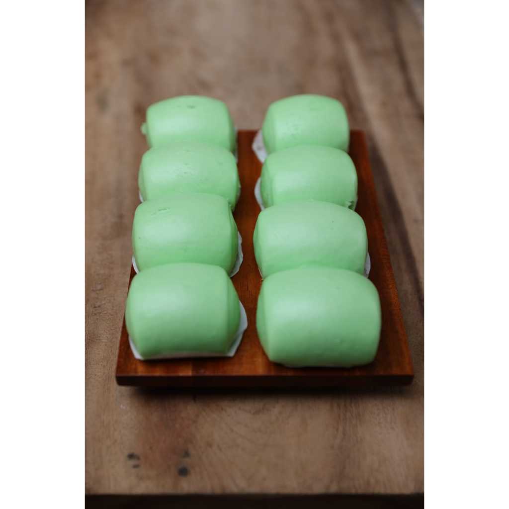 

MANTAU PANDAN/BAKPAO PREMIUM/BAKPAO FROZEN FOOD/BAKPAO HALAL/BAKPAO RESTO/ISI 10 PCS