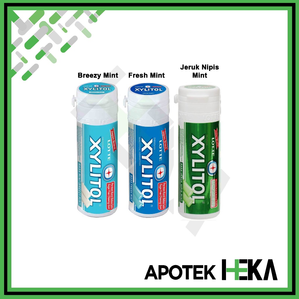 

Xylitol Lotte Mini 26.1 gr Sugar Free Chewing Gum - Permen Karet [BOGOR]