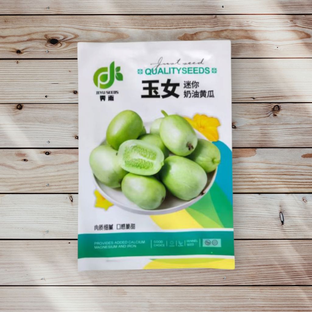 kemasan premium biji benih timun giok import