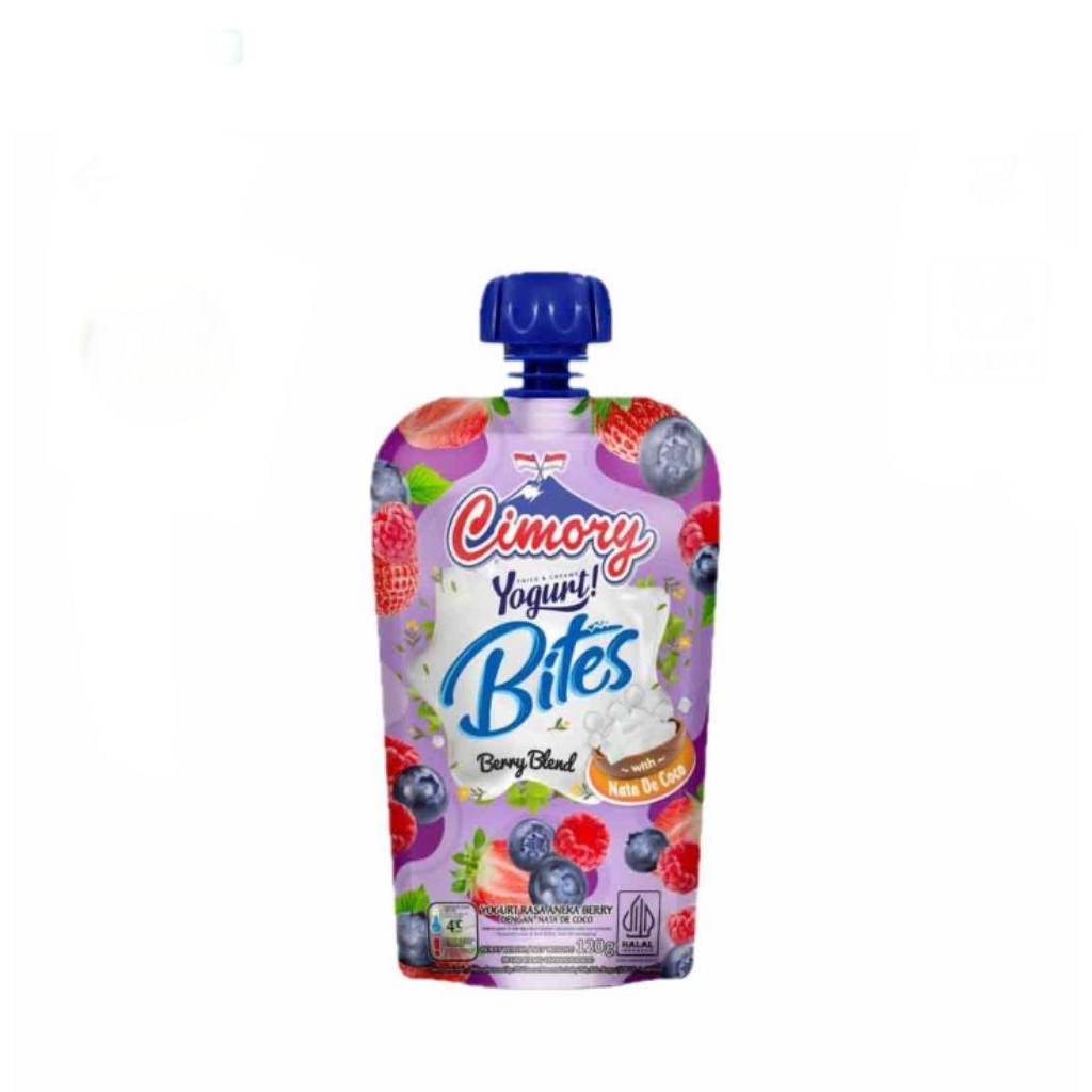 

Cimory yoghurt bites berry blend Pou 120 gram