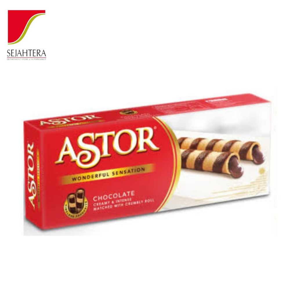 

ASTOR WAFER STICK COKLAT 150gr BOX