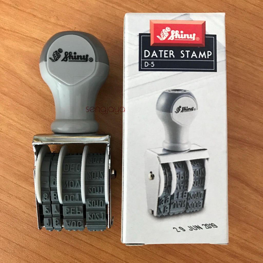 

Date Stamp 3mm Shiny D-5