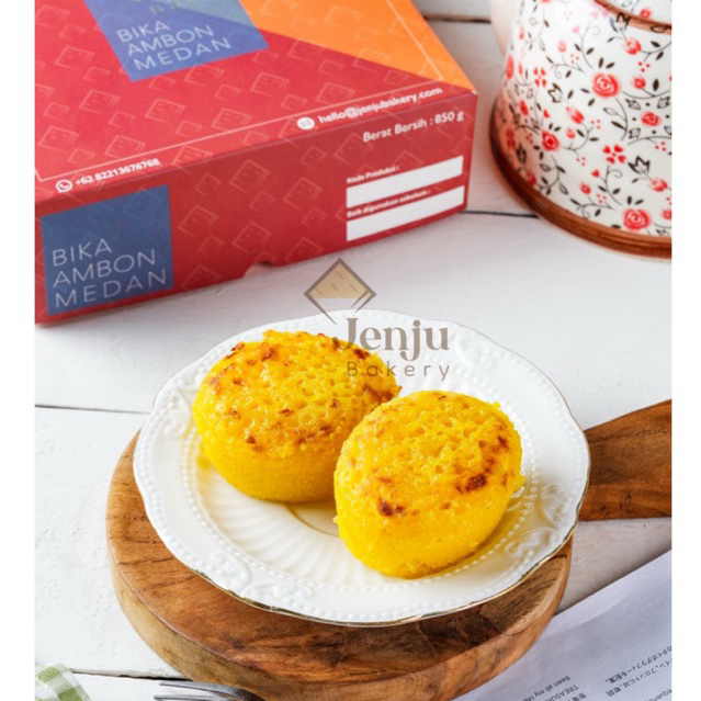 

Bika Ambon Medan Oval JENJU BAKERY