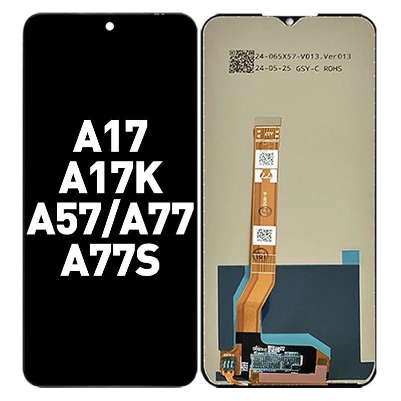 Original LCD For OPPO A17 A17K A57 A77 A77S Ori asli Fullset