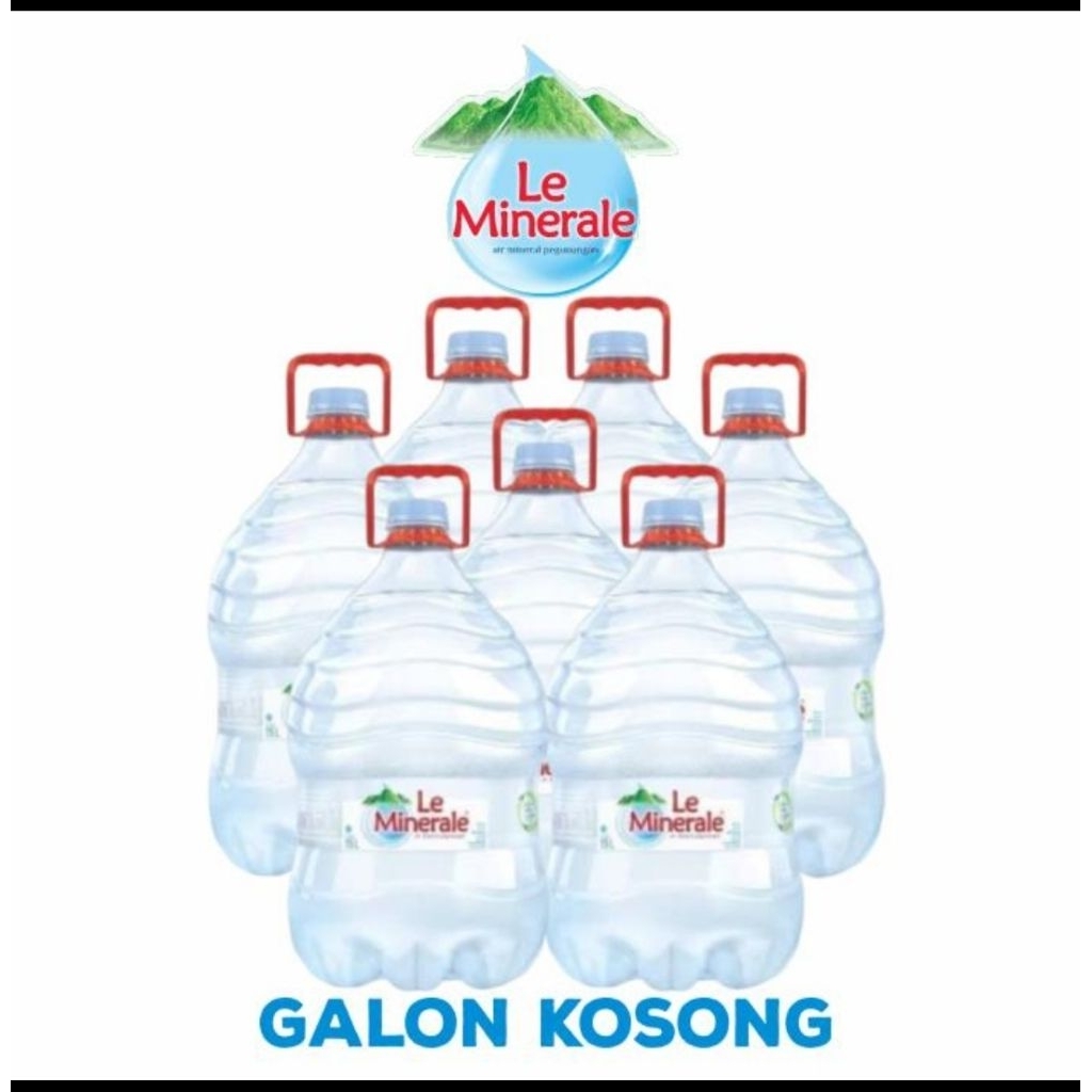 

Galon Kosong Le Minerale Bersih 15 Liter