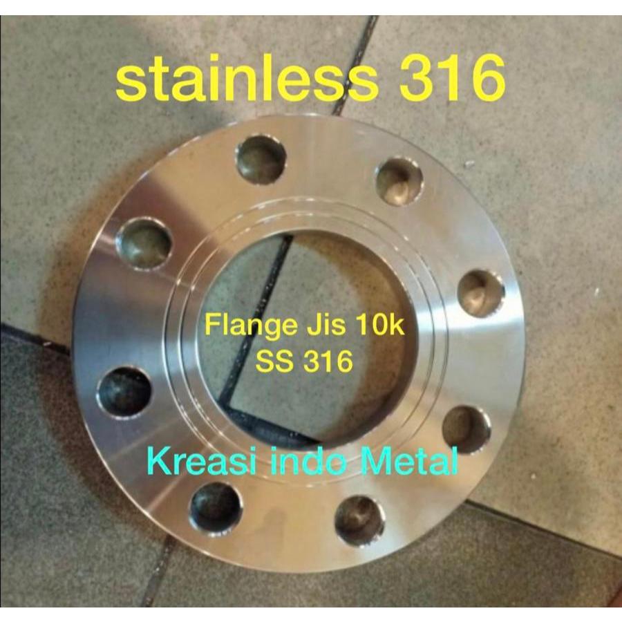 6" Flange Jis 10K SS 316 / 6 inch Stainless 10 K -Sus SS316 DN 150