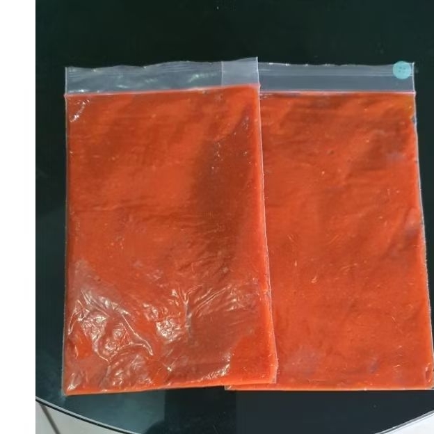 burger merah / pattern pakan ikan discus