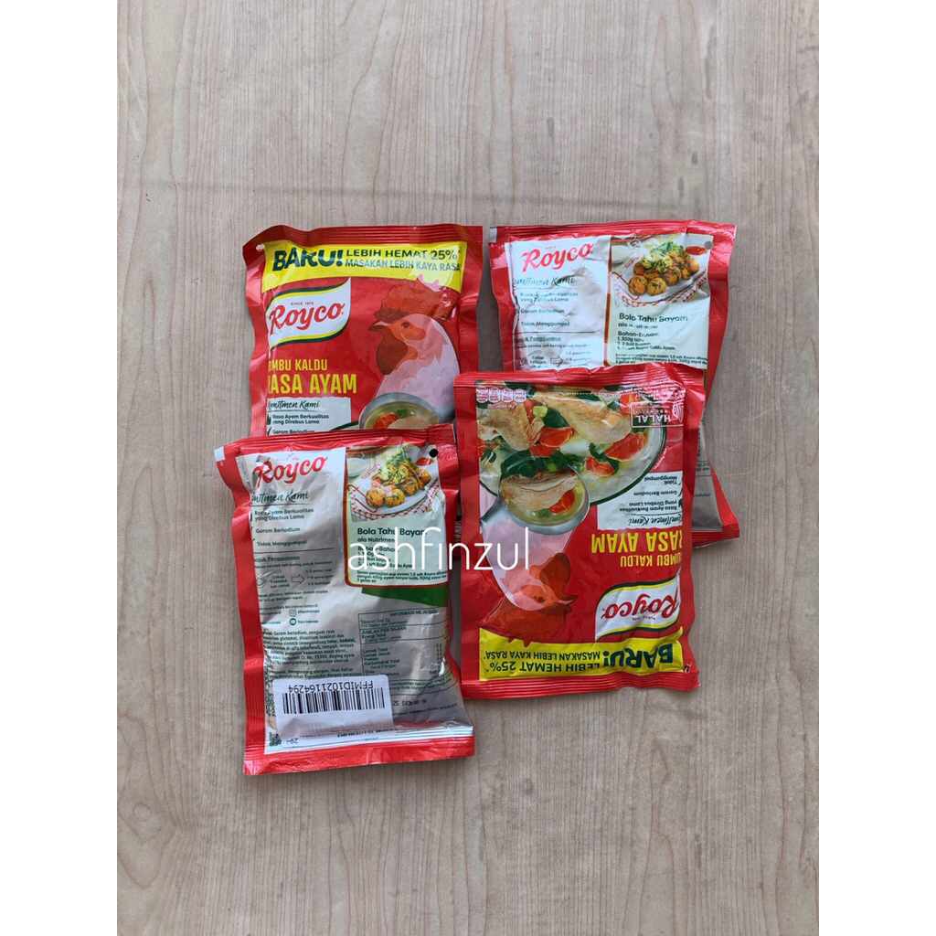 

Royco BUMBU KALDU Penyedap Makanan Penyedap Rasa AYAM Beryodium 220g