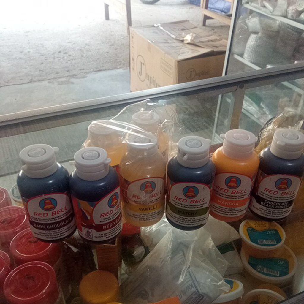 

Perisa dan Pewarna Red Bell 55 ml