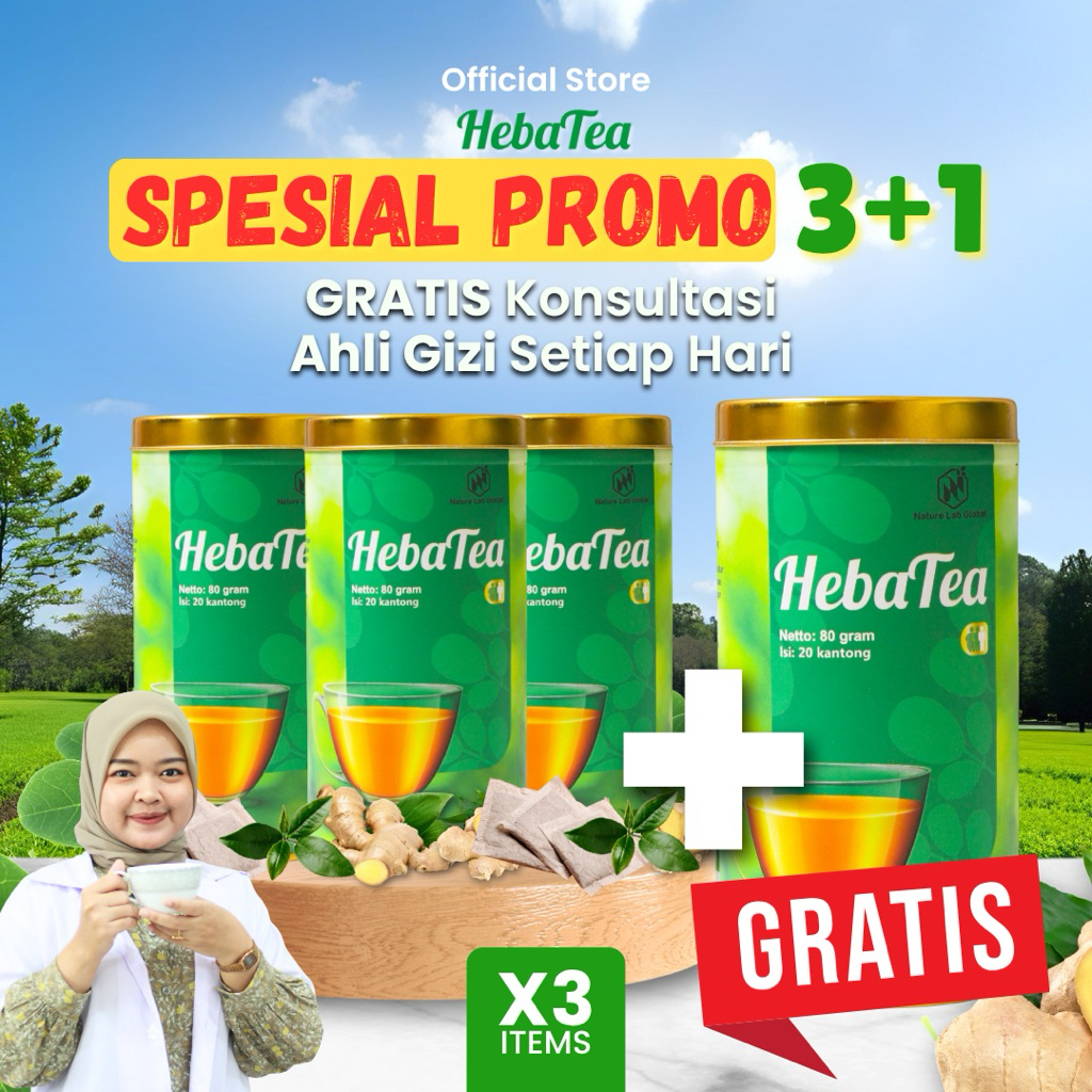 

Hebatea Spesial Promo Beli 3 Gratis 1