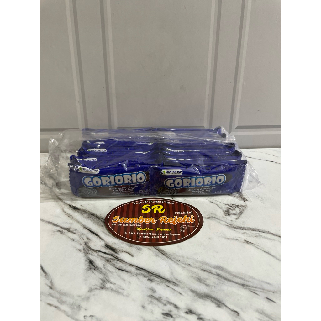 

GORIORIO COKLAT ISI 20 PCS